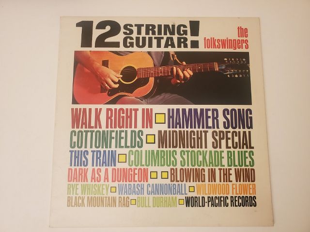 The Folkswingers 12 String Guitar vinyl record