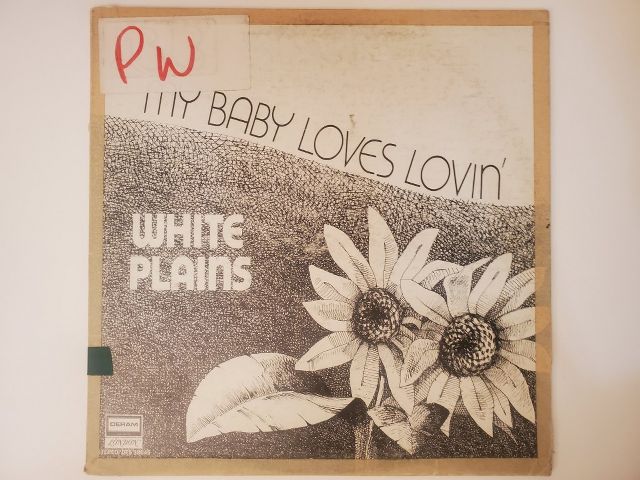 White Plains My Baby Loves Lovin' vinyl record