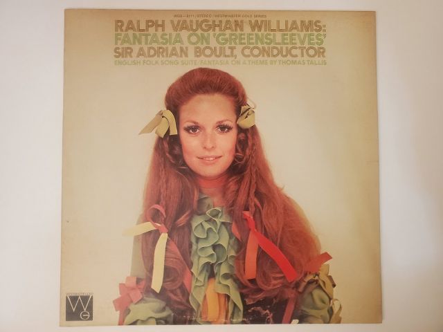 Ralph Vaughan Williams Fantasia on Greensleeves vinyl record