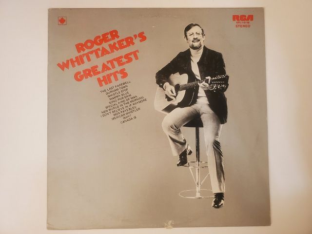 Roger Whittaker Roger Whittaker's Greatest Hits vinyl record