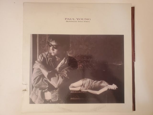 Paul Young Between Two Fires vinyl record