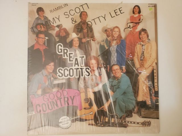 Ramblin' Tommy Scott & Scotty Lee Great Scotts vinyl record