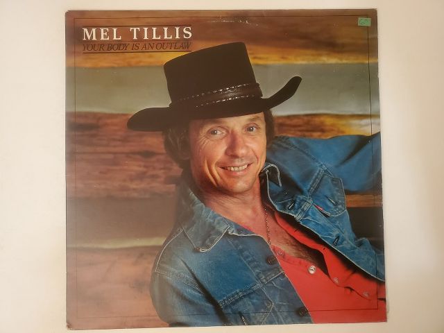 Mel Tillis Your Body Is an Outlaw vinyl record