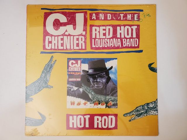 C.J. Chenier and the Red Hot Louisiana Band Hot Rod vinyl record