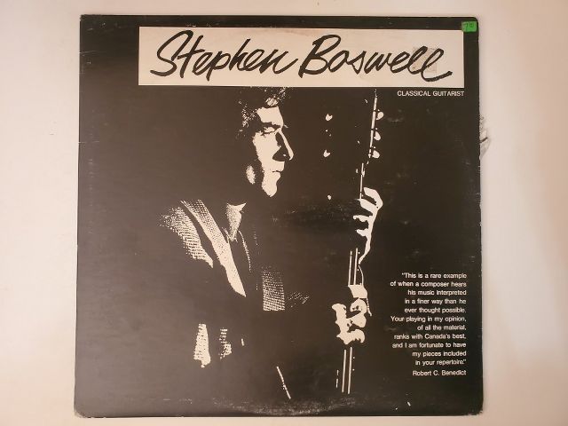 Stephen Boswell Unknown vinyl record