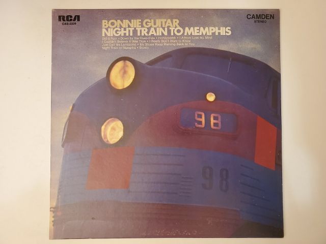 Bonnie Guitar Night Train to Memphis vinyl record