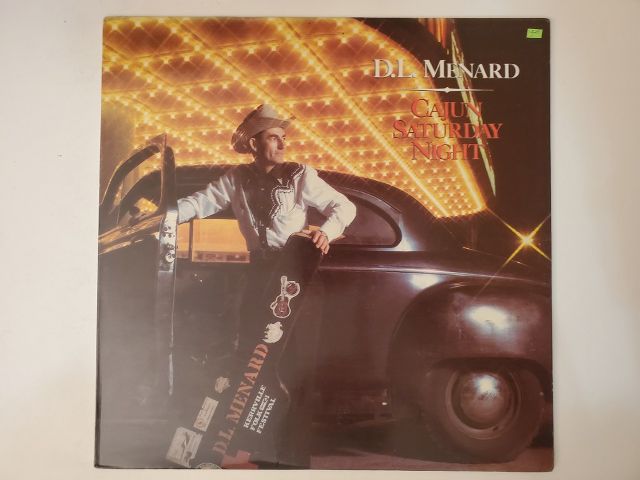D.L. Menard Cajun Saturday Night vinyl record
