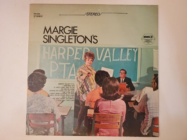 Margie Singleton Harper Valley P.T.A. vinyl record
