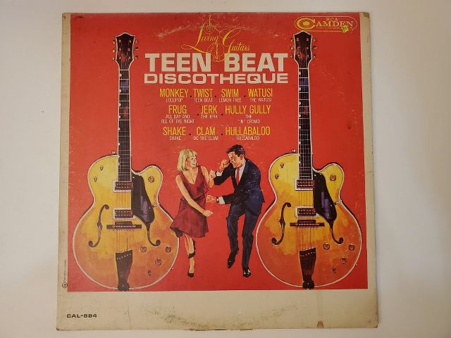 Living Guitars Teen Beat Discotheque vinyl record