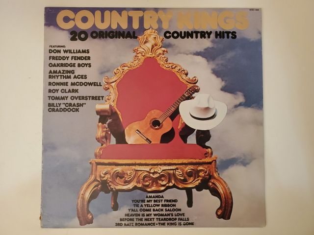 Various Artists Country Kings: 20 Original Country Hits vinyl record