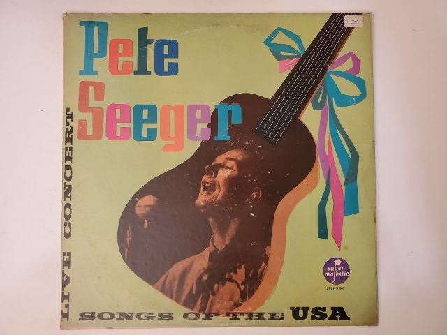 Pete Seeger Songs of the USA - Live Concert vinyl record