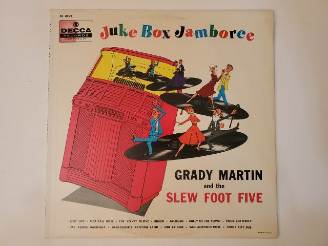 Grady Martin and the Slew Foot Five Juke Box Jamboree vinyl record