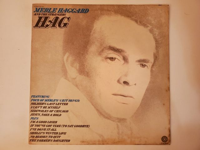 Merle Haggard and The Strangers Hag vinyl record