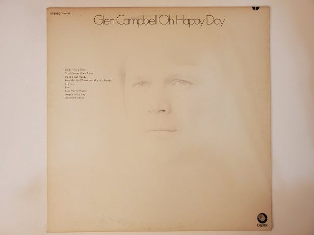 Glen Campbell Oh Happy Day vinyl record