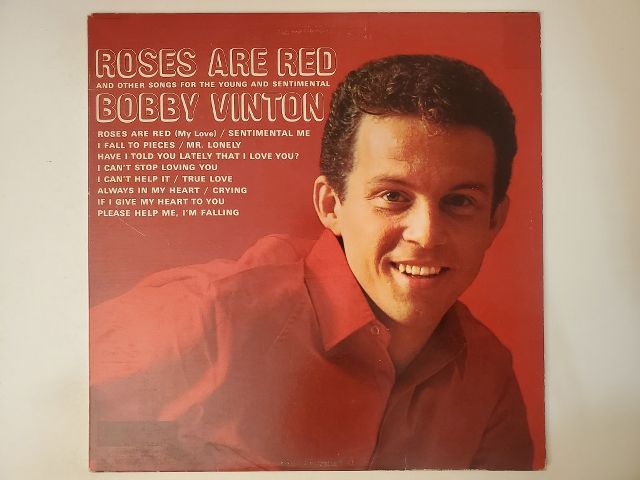 Bobby Vinton Roses Are Red vinyl record