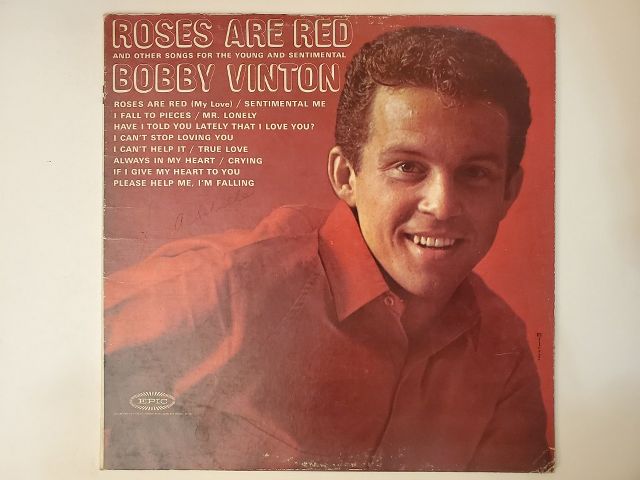Bobby Vinton Roses Are Red vinyl record
