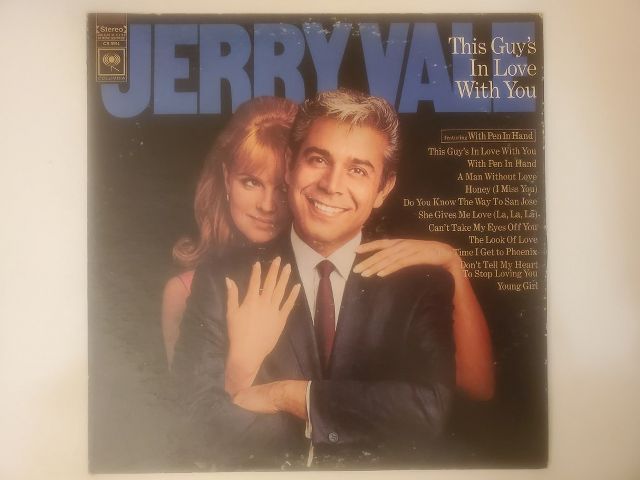Jerry Vale This Guy's in Love with You vinyl record