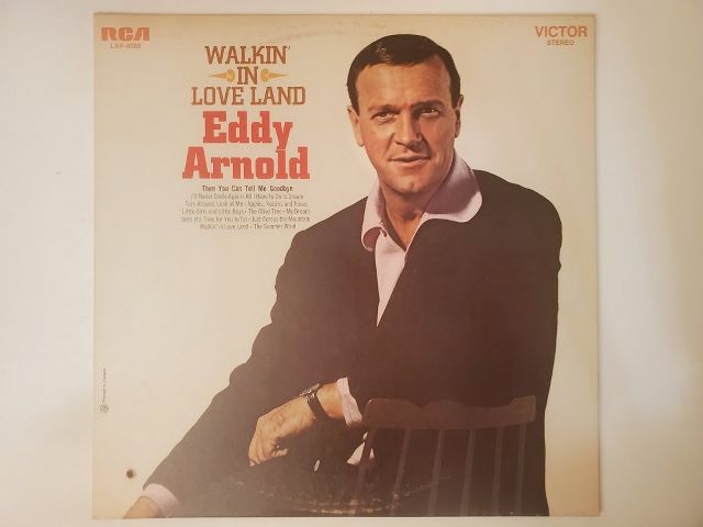 Eddy Arnold Walkin' in Love Land vinyl record