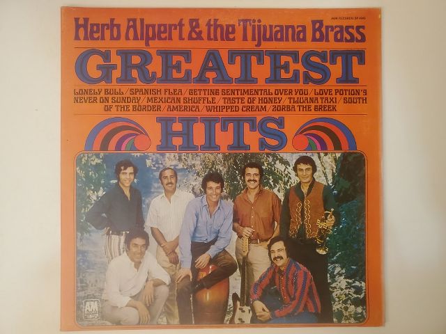 Herb Alpert & the Tijuana Brass Greatest Hits vinyl record