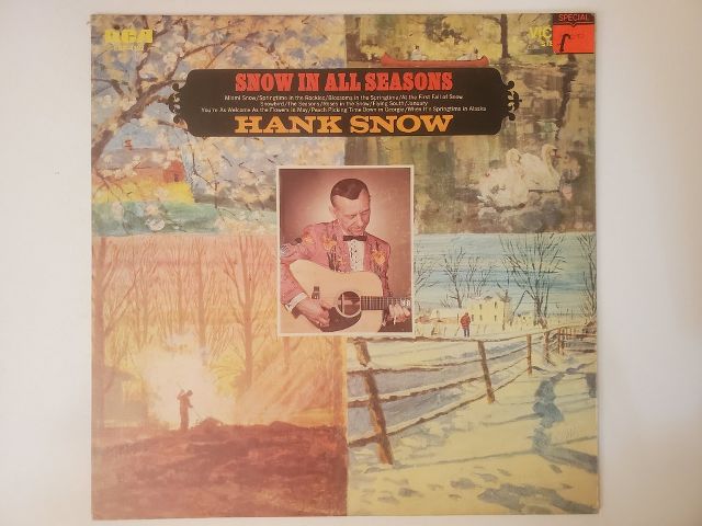 Hank Snow Snow in All Seasons vinyl record