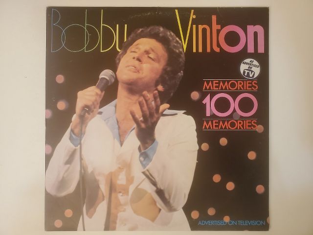 Bobby Vinton 100 Memories vinyl record