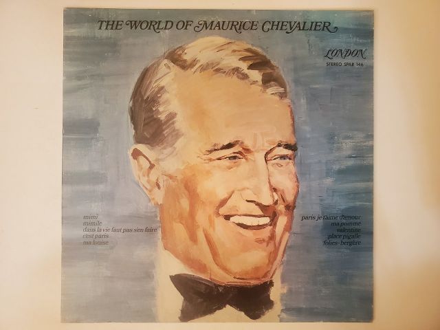 Maurice Chevalier The World of Maurice Chevalier vinyl record