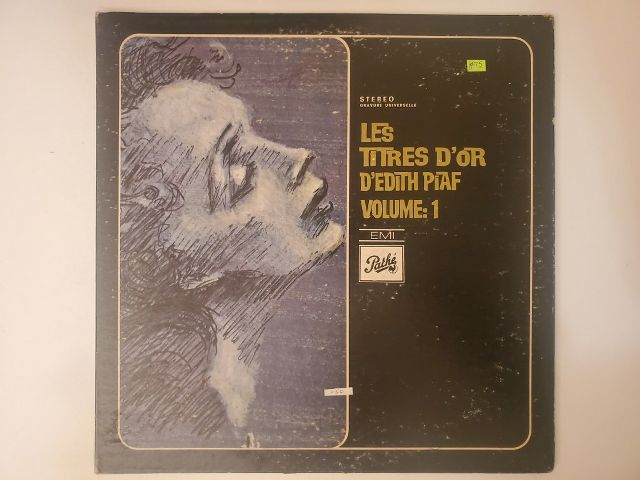 Edith Piaf Les Titres d'Or d'?dith Piaf, Volume 1 vinyl record