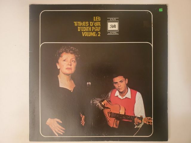 Edith Piaf Les Titres d'Or d'?dith Piaf Volume 2 vinyl record
