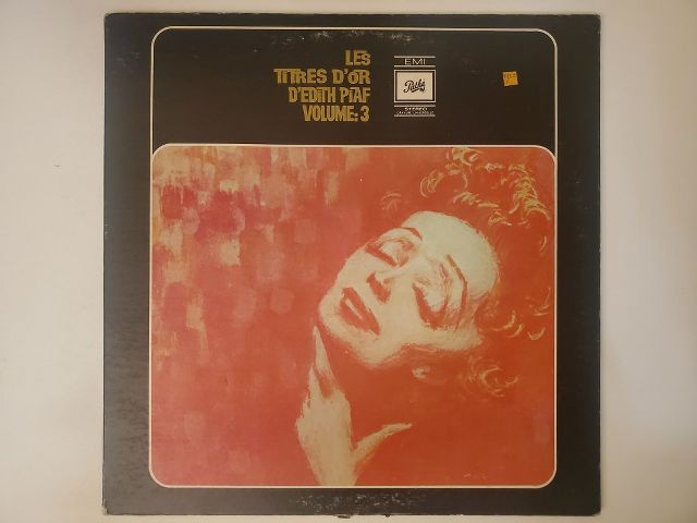 Edith Piaf Les Titres d'Or Volume 3 vinyl record