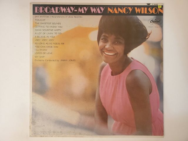 Nancy Wilson Broadway - My Way vinyl record