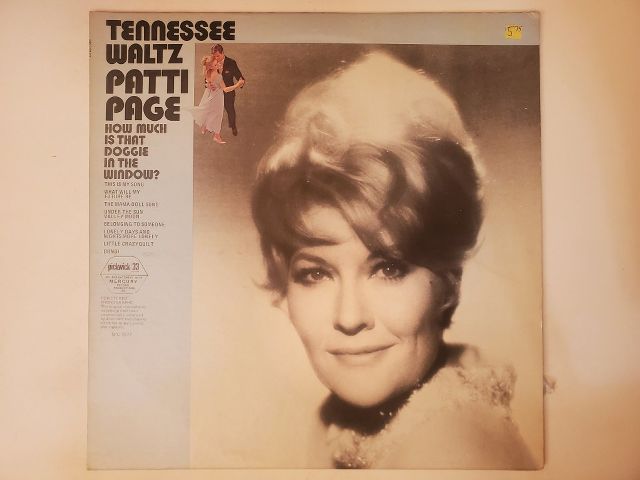 Patti Page Tennessee Waltz vinyl record