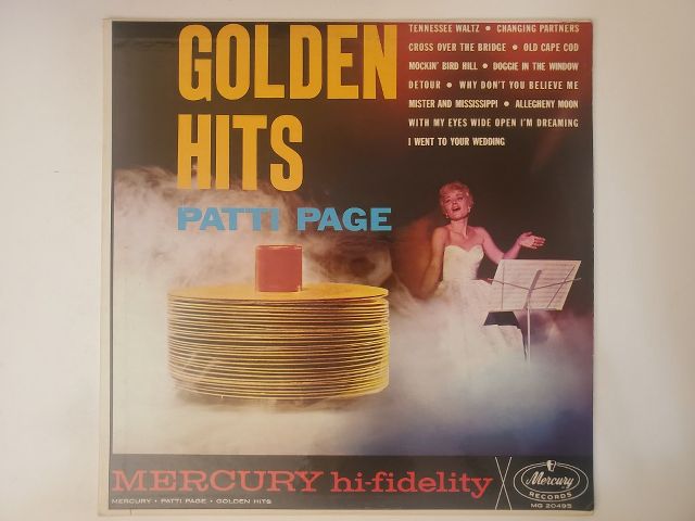 Patti Page Golden Hits vinyl record