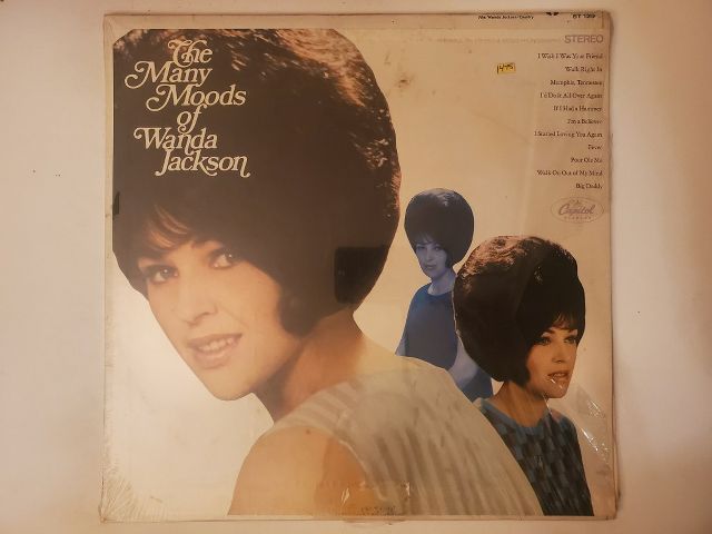 Wanda Jackson The Many Moods of Wanda Jackson vinyl record