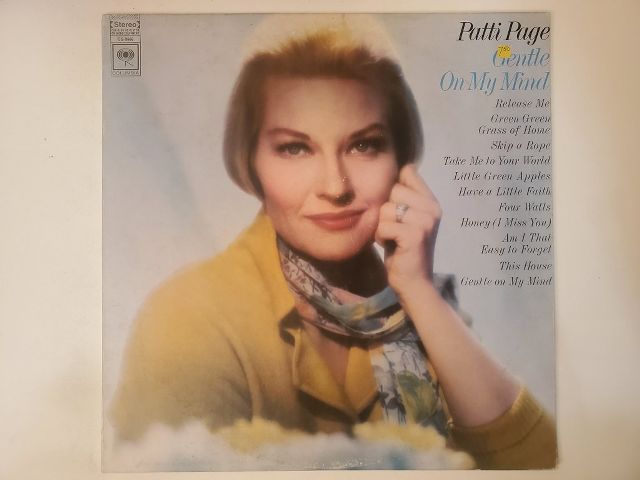 Patti Page Gentle on My Mind vinyl record
