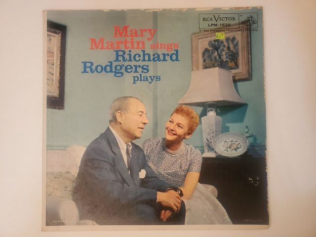 Mary Martin, Richard Rodgers Mary Martin Sings Richard Rodgers Plays vinyl record