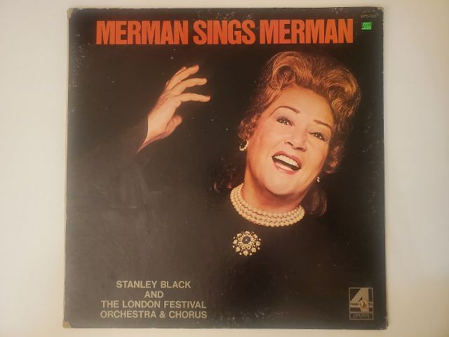 Ethel Merman Merman Sings Merman vinyl record