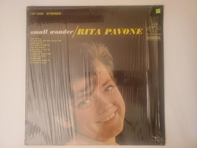 Rita Pavone Small Wonder vinyl record