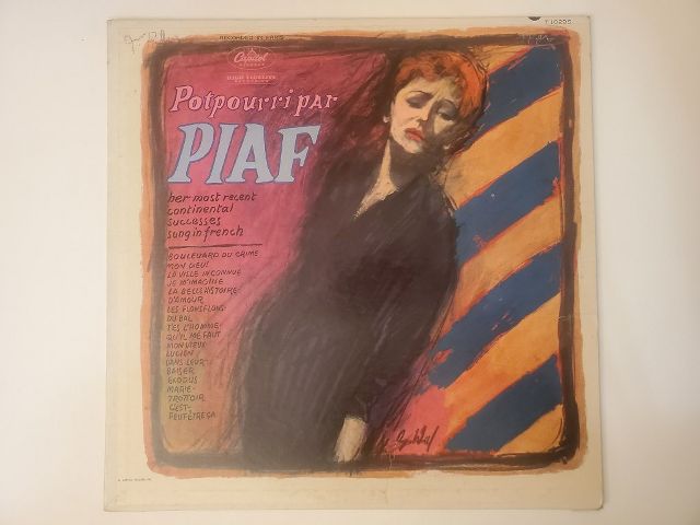 Edith Piaf Potpourri par Piaf vinyl record