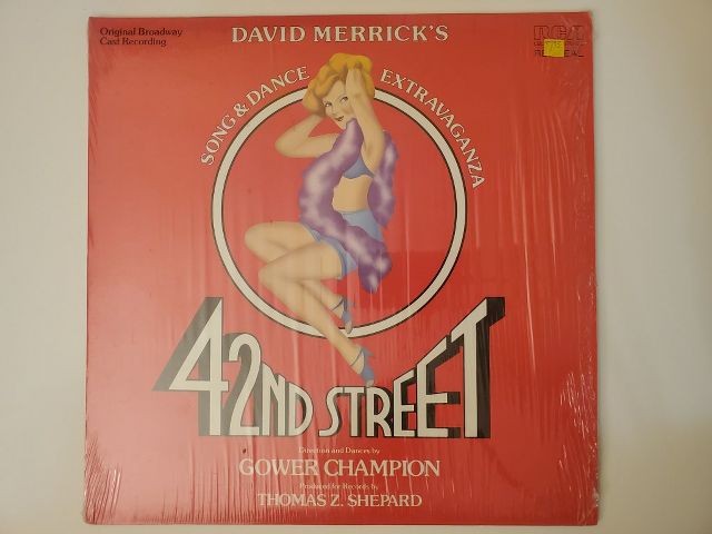 Original Broadway Cast 42nd Street vinyl record
