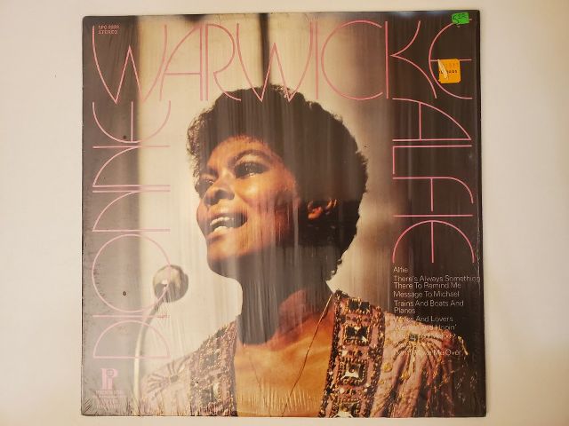 Dionne Warwick Alfie vinyl record