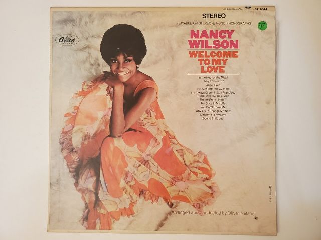 Nancy Wilson Welcome to My Love vinyl record