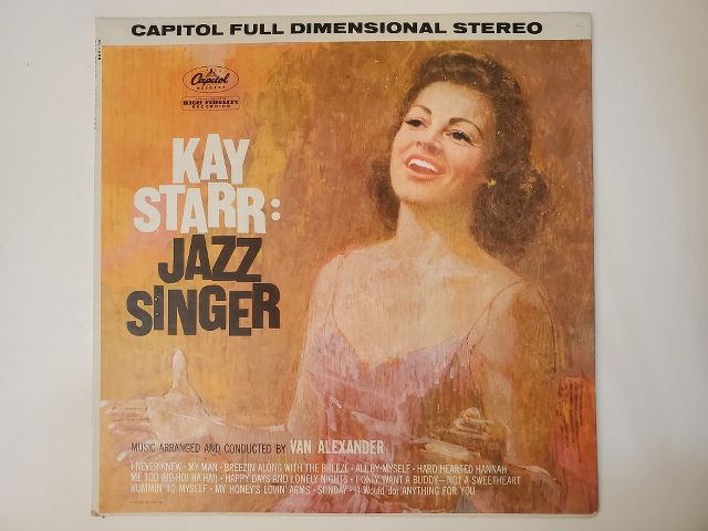 Kay Starr Jazz Singer vinyl record