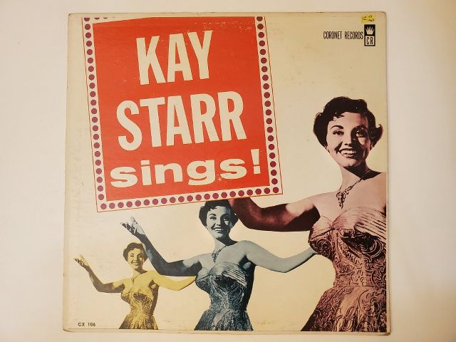 Kay Starr Kay Starr Sings vinyl record