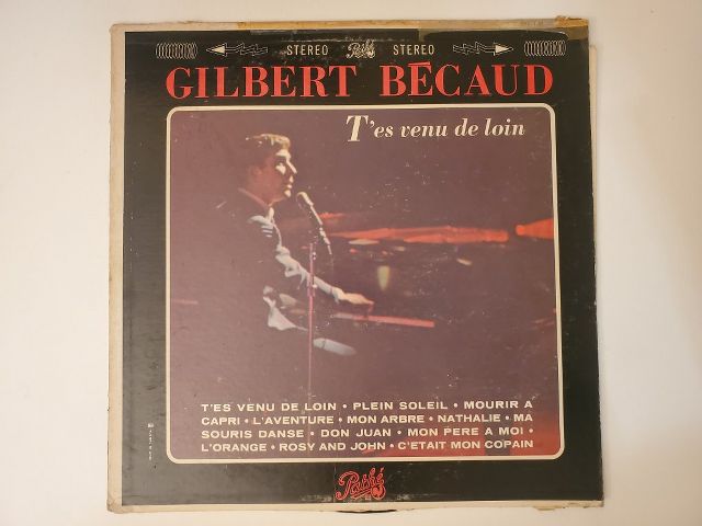 Gilbert B?caud T'es venu de loin vinyl record