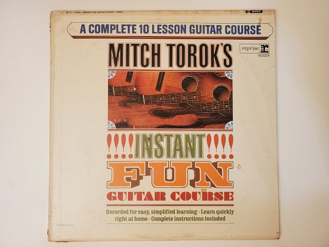 Mitch Torok Instant Fun Guitar Course vinyl record