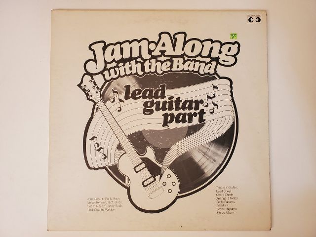 Various Artists Jam Along with the Band: Lead Guitar Part vinyl record
