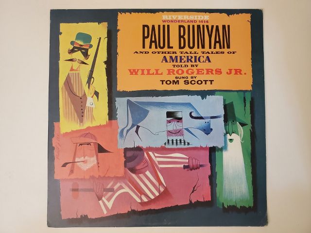 Tom Scott Paul Bunyan and Other Tall Tales of America vinyl record
