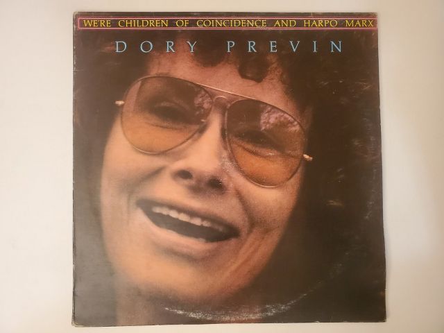 Dory Previn We're Children of Coincidence and Harpo Marx vinyl record