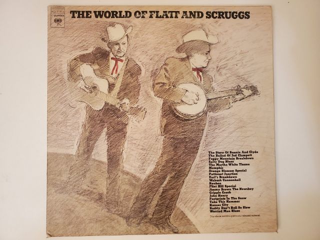 Flatt and Scruggs The World of Flatt and Scruggs vinyl record