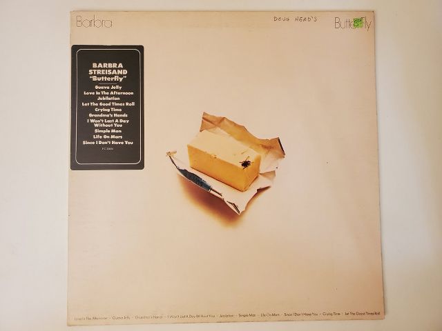 Barbra Streisand ButterFly vinyl record